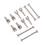 Silber 1/18 Dogbone-Achse Differentialdeckel A949-A959-A969 13