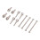 Silber 1/18 Dogbone-Achse Differentialdeckel A949-A959-A969 16