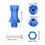 Extensor hexagonal para rueda RC 12mm-17mm 30mm azul oscuro 6