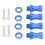 Extensor hexagonal para rueda RC 12mm-17mm 30mm azul oscuro 14