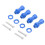Extensor hexagonal para rueda RC 12mm-17mm 30mm azul oscuro 13