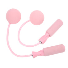 Cuerda para saltar sin cuerda 200g rosa 13.5cm/6.5cm
