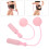 Cuerda para saltar sin cuerda 200g rosa 13.5cm/6.5cm 15
