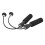 Kabelloses Springseil 101 g Schwarz 13,5 cm/3 cm 14
