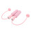 Cuerda para saltar sin cable rosa 101g, mango 13.5cm 8