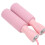 Cuerda para saltar sin cable rosa 101g, mango 13.5cm 12