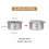Titanium-Alkoholkocher Mini Pocket, 80ml, 120x83mm 2