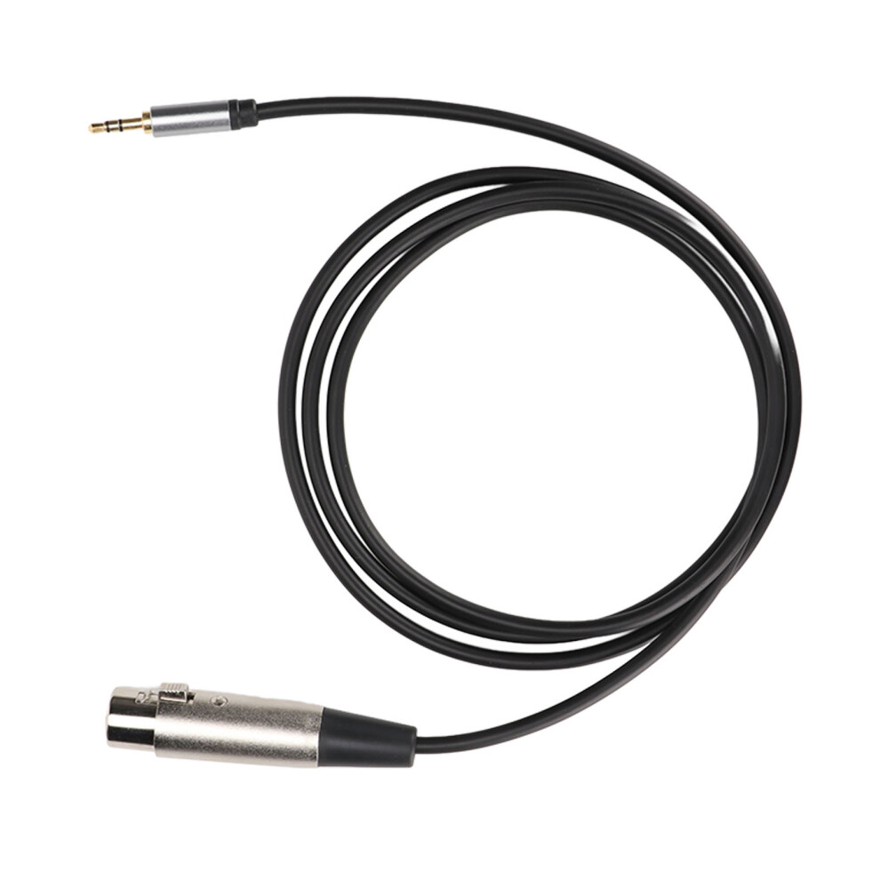 Xlr Female To 3.5Mm Male Adapter Cable Hifi Plug And Play Sound Line With Shielding For Microphones Mixers Keyboards 3.5 Male To Xlr Female 7631321437447