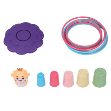 Ringwurfspiel-Set für Kinder ab 3 Jahren, Stressabbau-Spielzeug Puzzle 3613