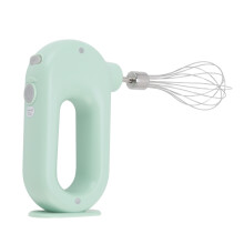 Batidora de mano eléctrica verde 18650 1500mAh 363g