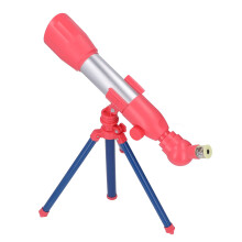 A18 Telescopio para niños rojo 3x de aumentos 46x43cm