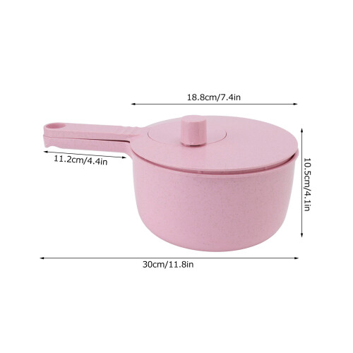 Weizenstroh multifunktionaler Dehydrator pink 30cm 2