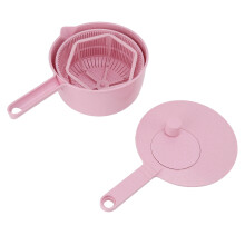 Weizenstroh multifunktionaler Dehydrator pink 30cm