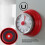 Kitchen Timer Portable Multifunctional Wall Mount Stainless Steel Classic Retro Magnetic 70dB  Kitchen Timer Reminder Red 13