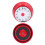 Kitchen Timer Portable Multifunctional Wall Mount Stainless Steel Classic Retro Magnetic 70dB  Kitchen Timer Reminder Red 5