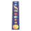 Solarsystem-Modellbrett 40x7 cm Blau; gelbe Sonne 16