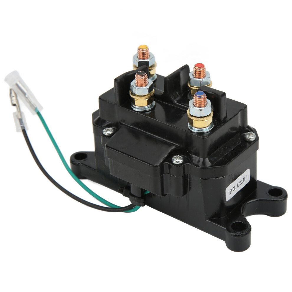 12V 250A Electric Winch Solenoid Relay Contactor For 3500Â4500Lbs Utv Atv Pickup Boat Trailer 3561321441608