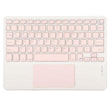 Quadrate Rosa Teclado inalámbrico de 10 pulgadas 180 mAh