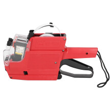 MX-6600 Etikettiergun 10 Ziffern 2 Zeilen 16x23 mm rot