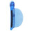 2 Stück Abschnittclips Blau, 10x4cm, Perücken-Highlight 12