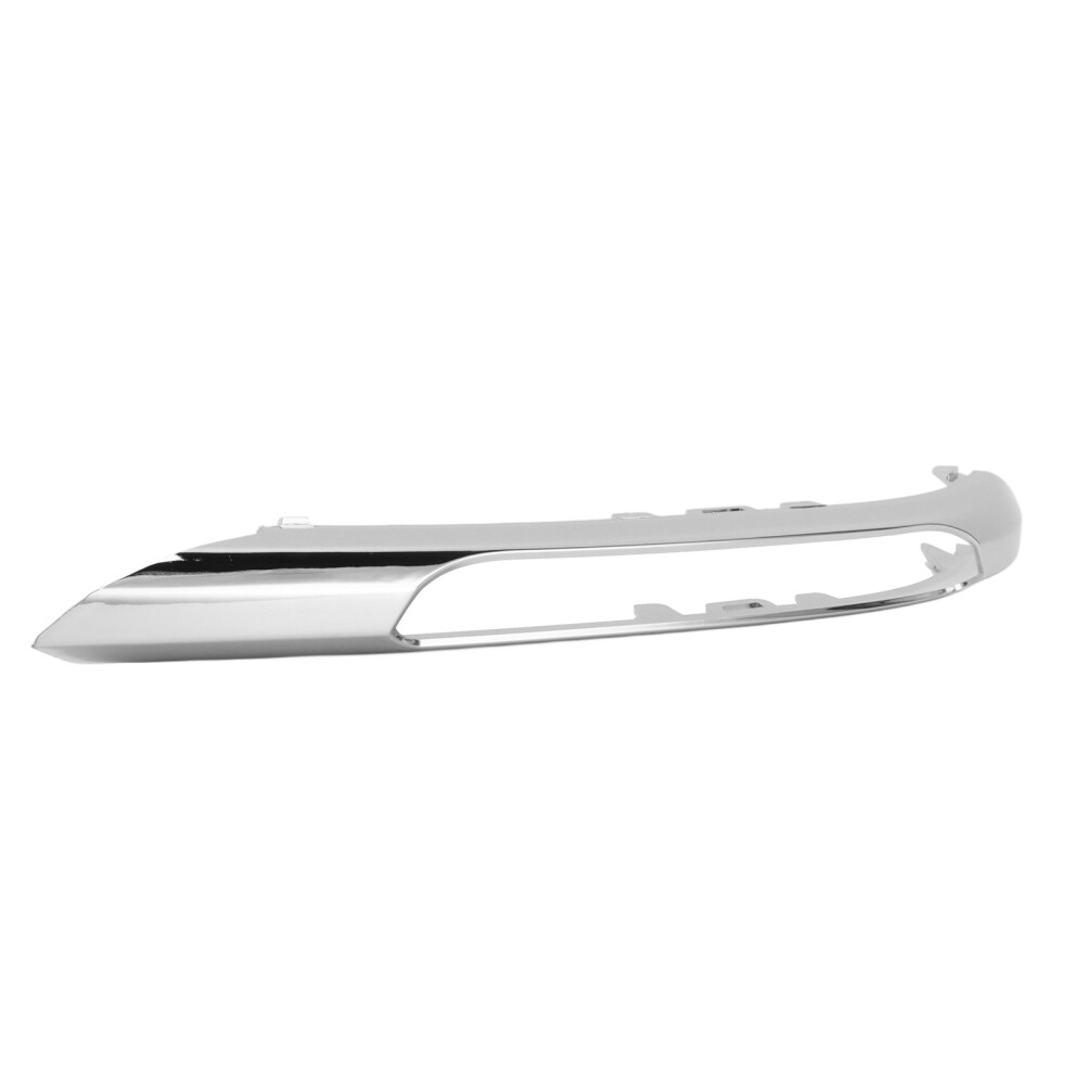 Front Bumper Driving Frame Chrome Trim Replacement For Mercedes Benz C250 Sedan 2012Â2014 Left 2048852974 Light 8761321440013