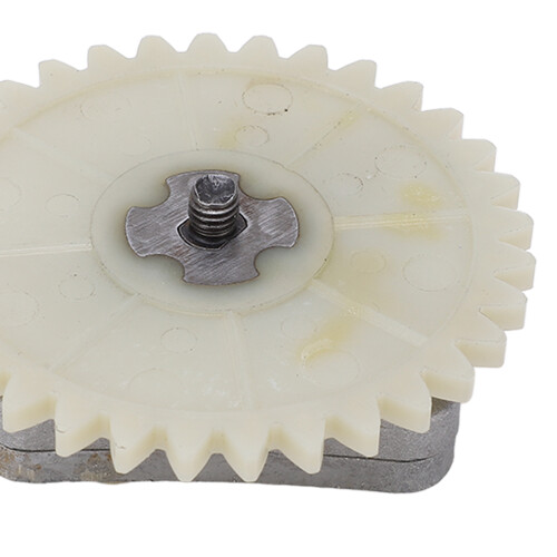 Silberne Ölpumpenbaugruppe mit Ritzel GY6 50cc 2