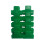 Abrazaderas plásticas para invernadero 11/16/19mm, pack de 10, G/O/B 5