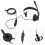 H390-2.5MV monaurales Headset mit 2,5-mm-Stecker in Schwarz 13
