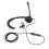 H390-2.5MV monaurales Headset mit 2,5-mm-Stecker in Schwarz 1