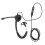 H390-2.5MV monaurales Headset mit 2,5-mm-Stecker in Schwarz 14
