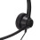 H390-2.5MV monaurales Headset mit 2,5-mm-Stecker in Schwarz 5