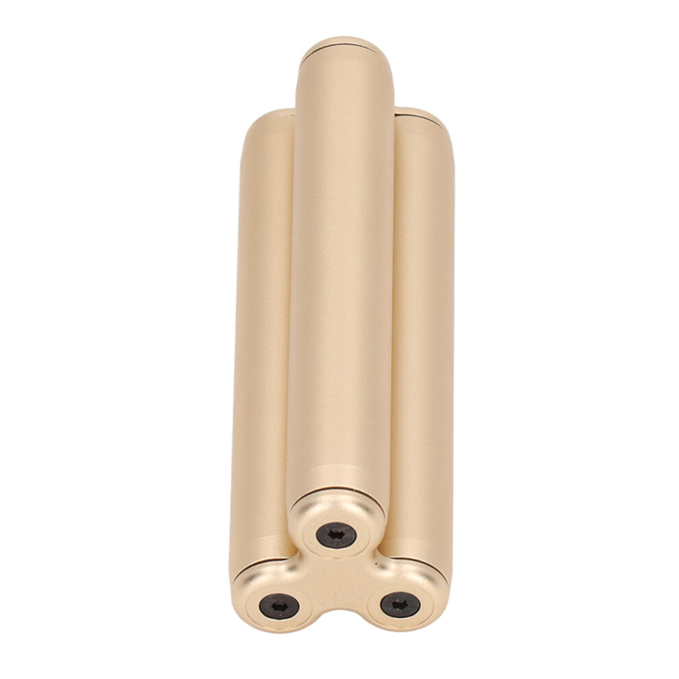 Gold Fingertip Massage Roller Aluminium Alloy Relieve Stress Anxiety Handheld Decompression Toy