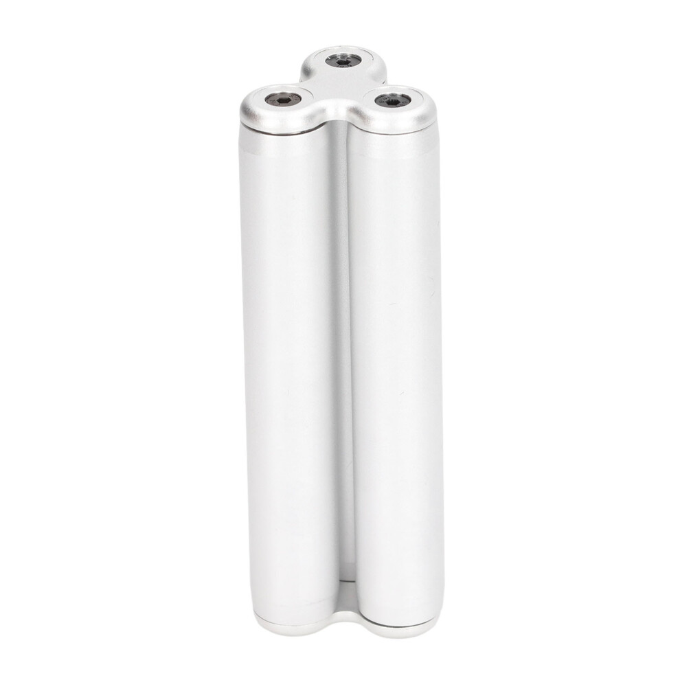 Silver Fingertip Massage Roller Aluminium Alloy Relieve Stress Anxiety Handheld Decompression Toy