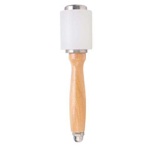 Martillo de talla de nylon con mango de madera, cilíndrico 1
