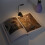 Luz LED USB con clip blanca 1000mAh, 8.5x4.5x4cm 4