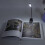 Luz LED USB con clip blanca 1000mAh, 8.5x4.5x4cm 11