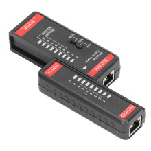 HT812A 2x1.5V AAA Probador de cables RJ11/RJ45, ABS