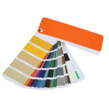 Color Guide Special Coating Colors Sequence Arrangement Color Test Book for Ceramics Paints