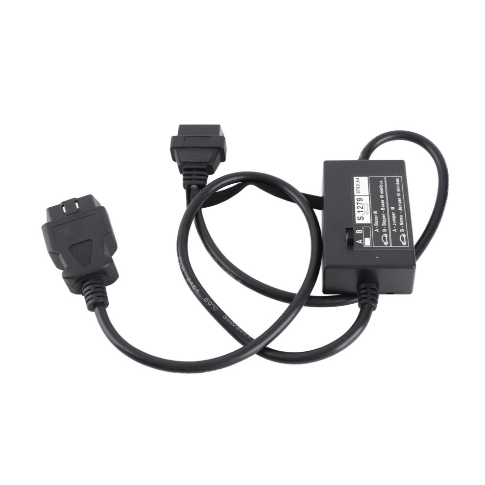 Obd2 Male To Female Diagnostic Adapter Cable S.1279 S1279 Module Replacement For Bipper 7641321448442