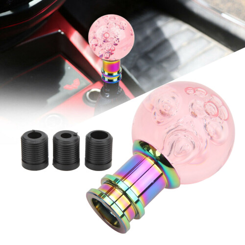 Schalthebelknauf Acryl Pink Bubble M8/M10/M12