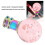 Schalthebelknauf Acryl Pink Bubble M8/M10/M12 7