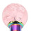 Schalthebelknauf Acryl Pink Bubble M8/M10/M12 8