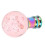 Schalthebelknauf Acryl Pink Bubble M8/M10/M12 9