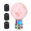 Schalthebelknauf Acryl Pink Bubble M8/M10/M12 2