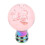 Schalthebelknauf Acryl Pink Bubble M8/M10/M12 15