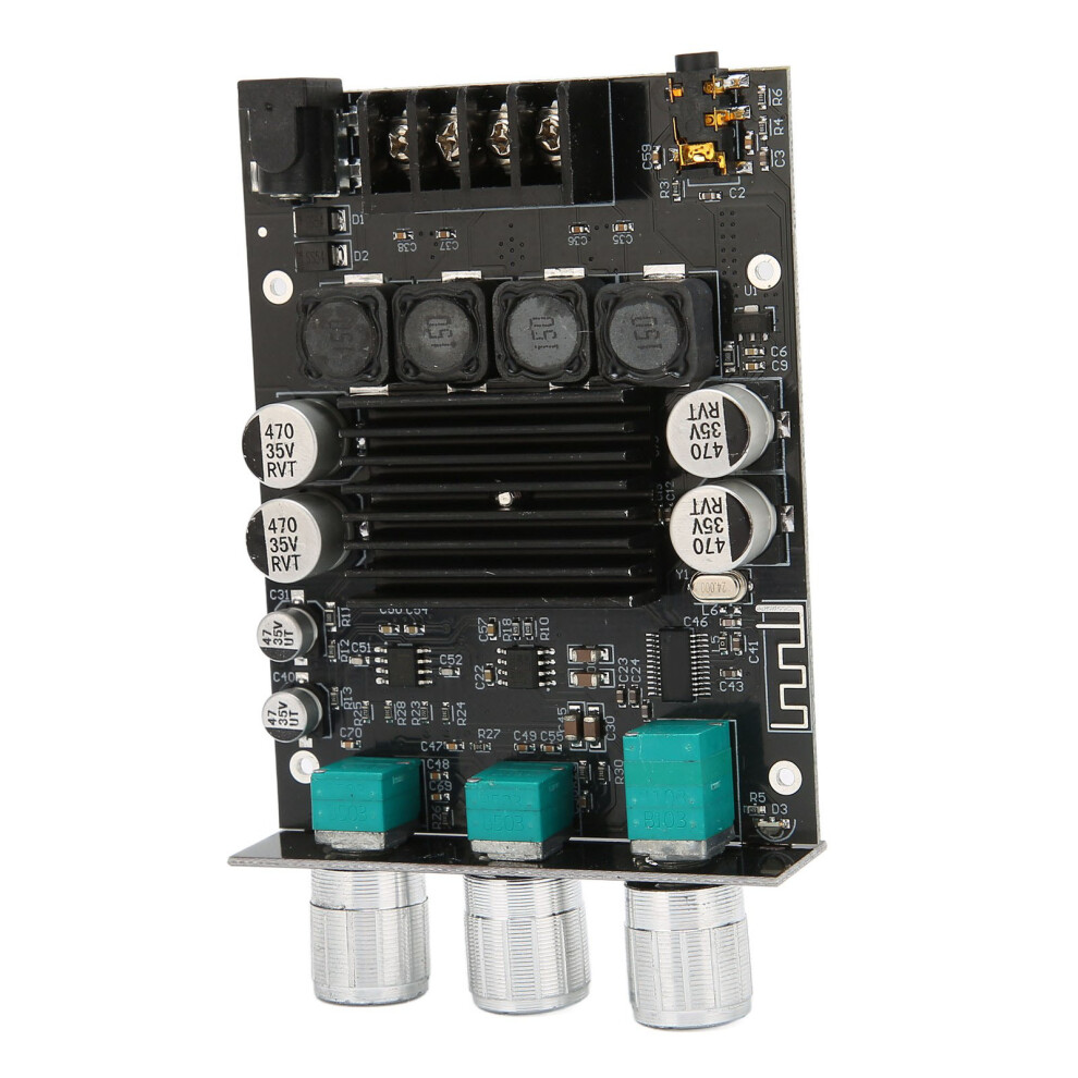 Power Amplifier Module Dual Channel Subwoofer 100Wx2 Dc12â24V Bt 5.0 Sound Amplifier Board Zkâ1002T 9331321448563