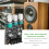 Placa amplificadora BT 5.0 2x50W, 2 canales, DC9-24V 8