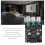 Placa amplificadora BT 5.0 2x50W, 2 canales, DC9-24V 11