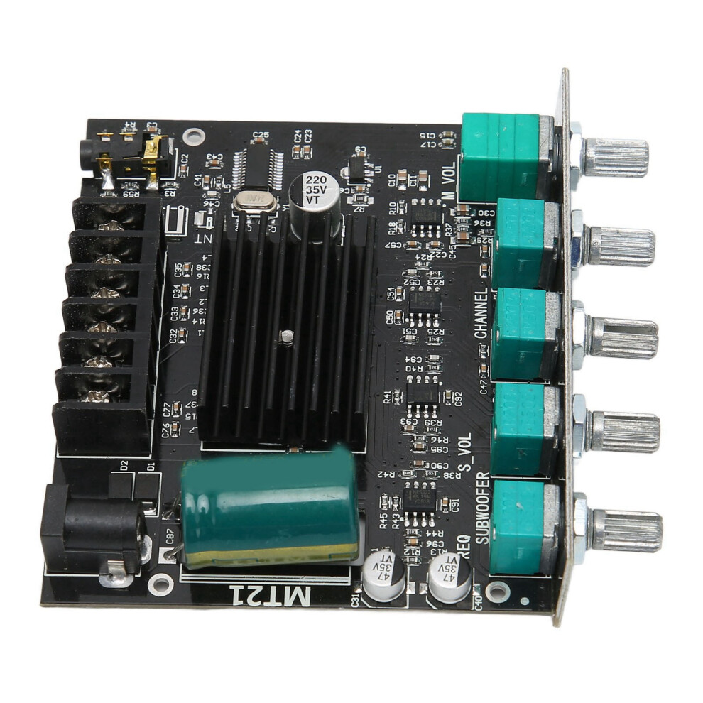 ZkâMt21 Bt Amplifier Board High Power Sound Stereo Dc12â24V Digital Power Amplifier Board For 15Â100W 4Â8Î© Speakers 8711321448540