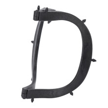 Marco para dique de goma Pro plástico negro plegable